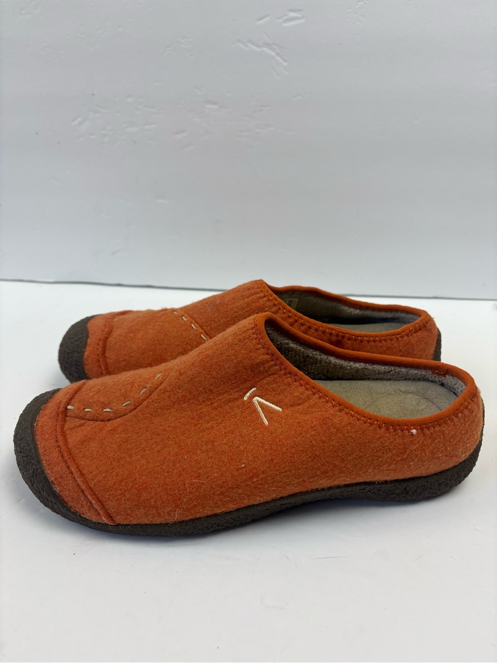 Keen Howser Orange Wool Clogs Slide-on Shoes Women’s Size 10